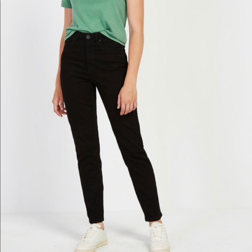 NWT Frank & Oak Stevie black jeans 29